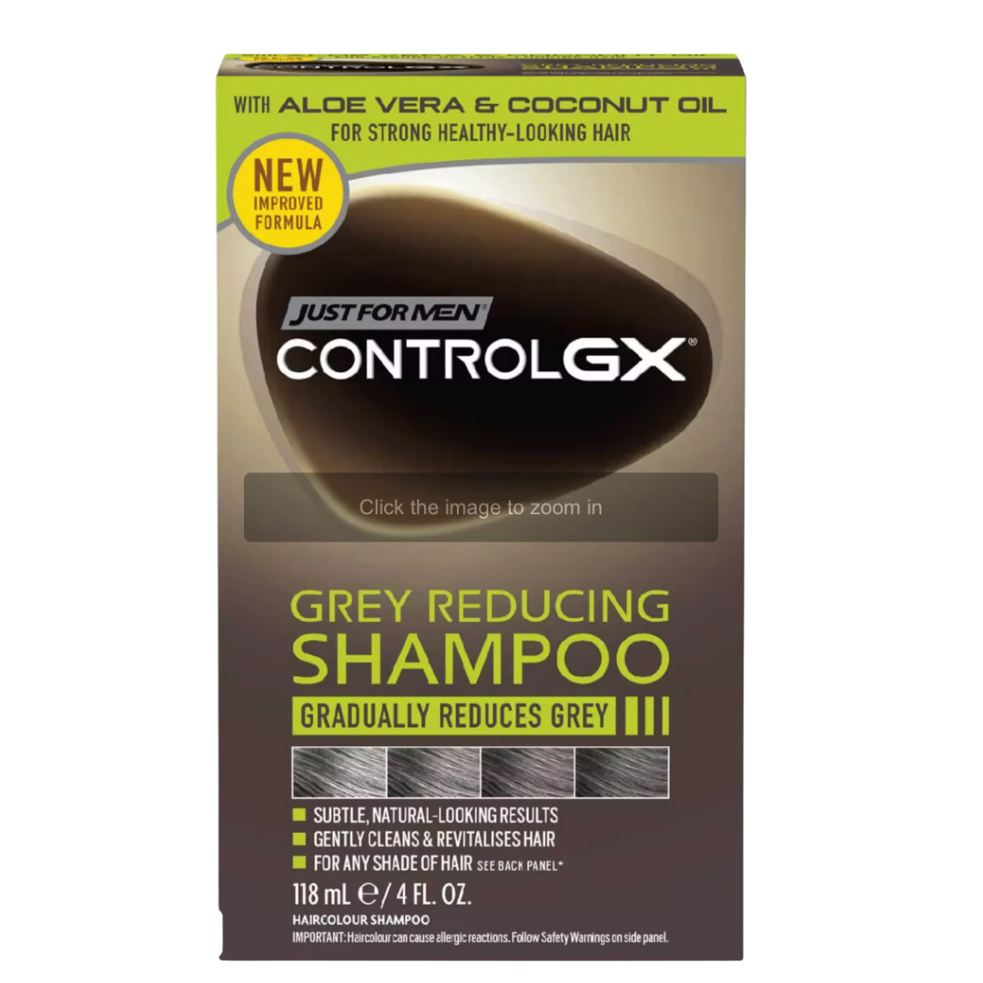Buy Control GX Grey Reducing Shampoo 118ml - Premium Quality Toiletries Online - Product Image Buy Control GX Grey Reducing Shampoo 118ml - Premium Quality Toiletries Online - Product Image